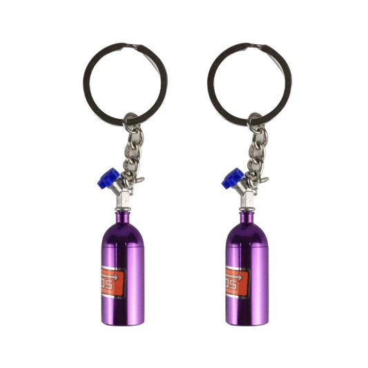 2 PCS Fashion Metal Keyring Car Keychain Auto Key Chain Key Ring by buy2fix