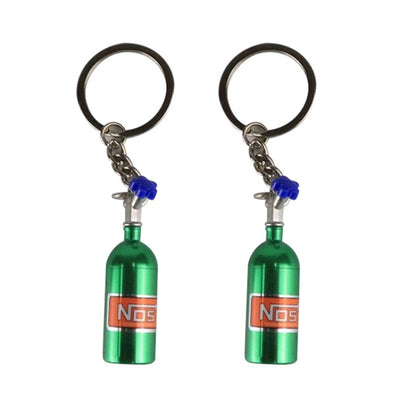 2 PCS Fashion Metal Keyring Car Keychain Auto Key Chain Key Ring by buy2fix