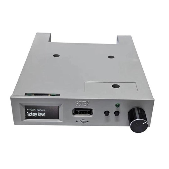 SFR1M44-U100LQD-435 Computer Emulated Floppy Drive With Cache Format-Free(Grey)