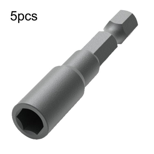 5pcs Multi-Purpose Bit Extension Bar Screwdriver Bit Accessories, Spec: 6.35mm