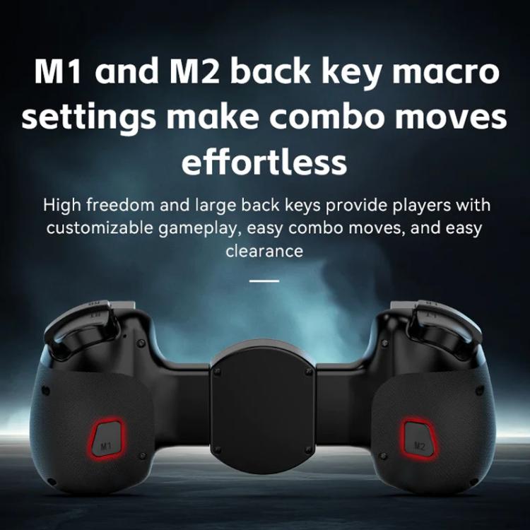 D8+ Wired & Wireless Telescopic Game Controller Foldable USB-C, Hall Sensing Joystick For Switch/Android/IOS/PC(White) - Controller Gamepad by buy2fix | Online Shopping UK | buy2fix