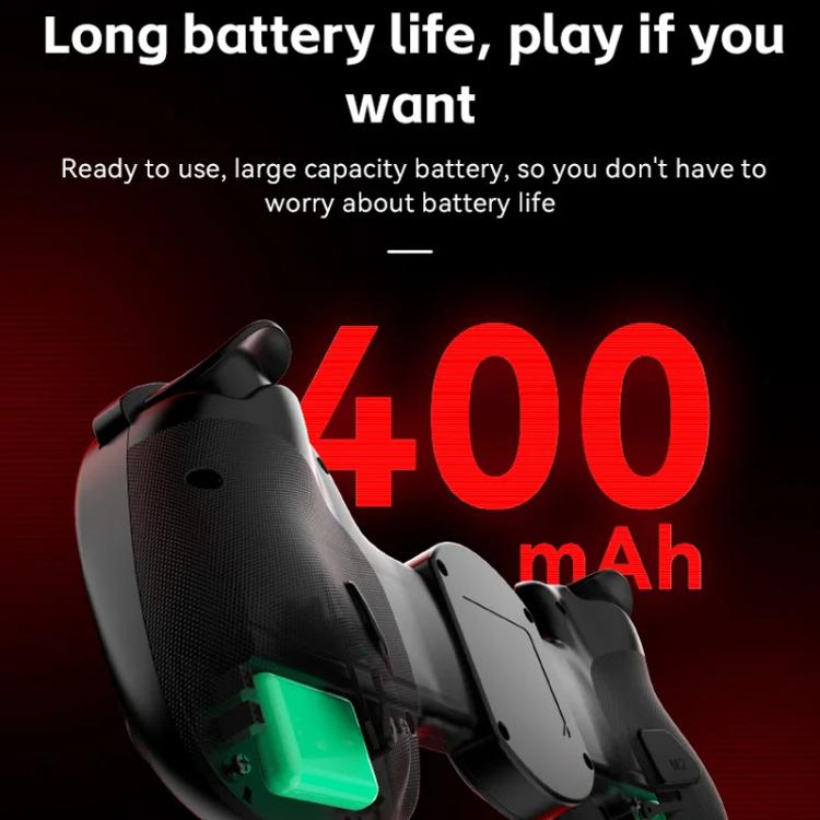 D8+ Wired & Wireless Telescopic Game Controller Foldable USB-C, Hall Sensing Joystick For Switch/Android/IOS/PC(White) - Controller Gamepad by buy2fix | Online Shopping UK | buy2fix