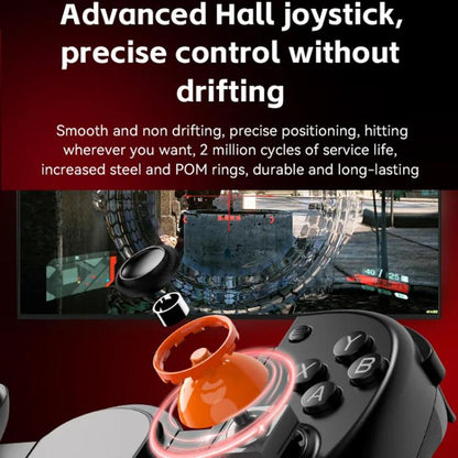 D8+ Wired & Wireless Telescopic Game Controller Foldable USB-C, Hall Sensing Joystick For Switch/Android/IOS/PC(White) - Controller Gamepad by buy2fix | Online Shopping UK | buy2fix