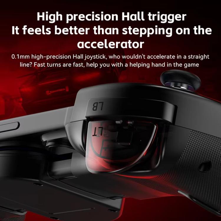 D8+ Wired & Wireless Telescopic Game Controller Foldable USB-C, Hall Sensing Joystick For Switch/Android/IOS/PC(White) - Controller Gamepad by buy2fix | Online Shopping UK | buy2fix