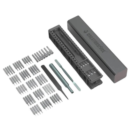 CREATIONSPACE HCS01A 71pcs Multi-Functional Manual Screwdriver Set Mobile Phone Computer Repair Disassembly Tool Kit