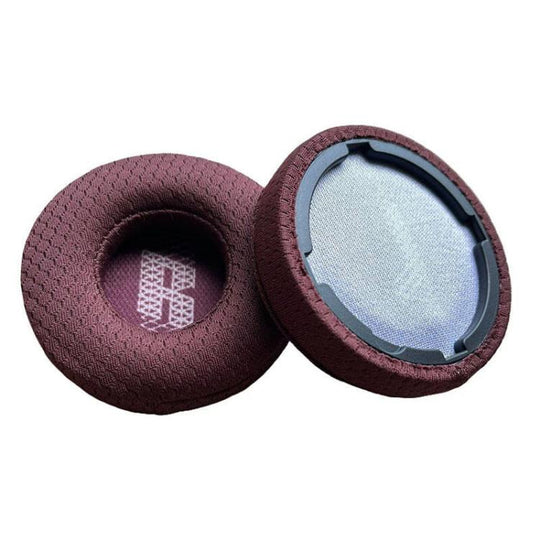 1pair Earpads for JBL LIVE 400BT / 460NC Headphones Breathable Mesh Fabric Ear Cushions(Red)