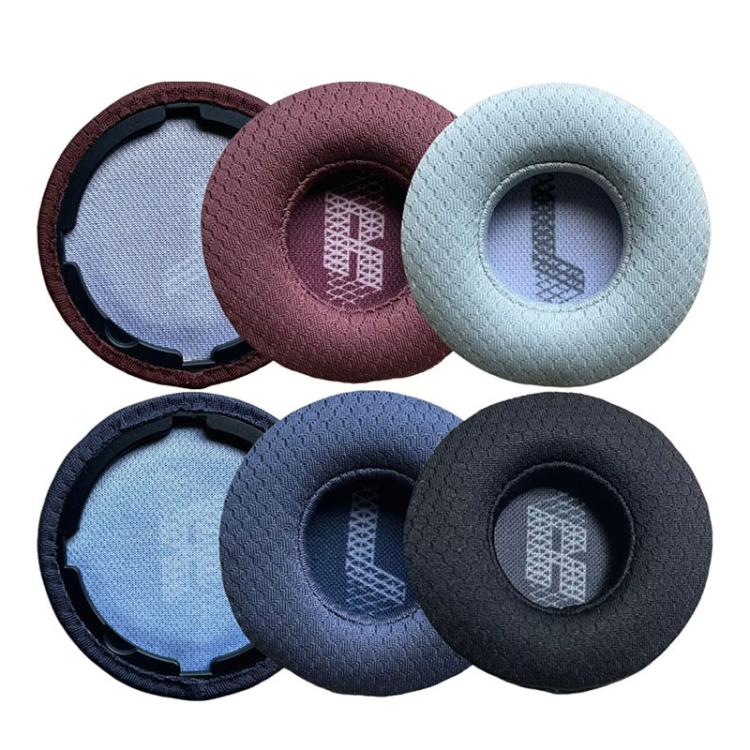 1pair Earpads for JBL LIVE 400BT / 460NC Headphones Breathable Mesh Fabric Ear Cushions(Blue) - Earmuff & Pad by buy2fix | Online Shopping UK | buy2fix