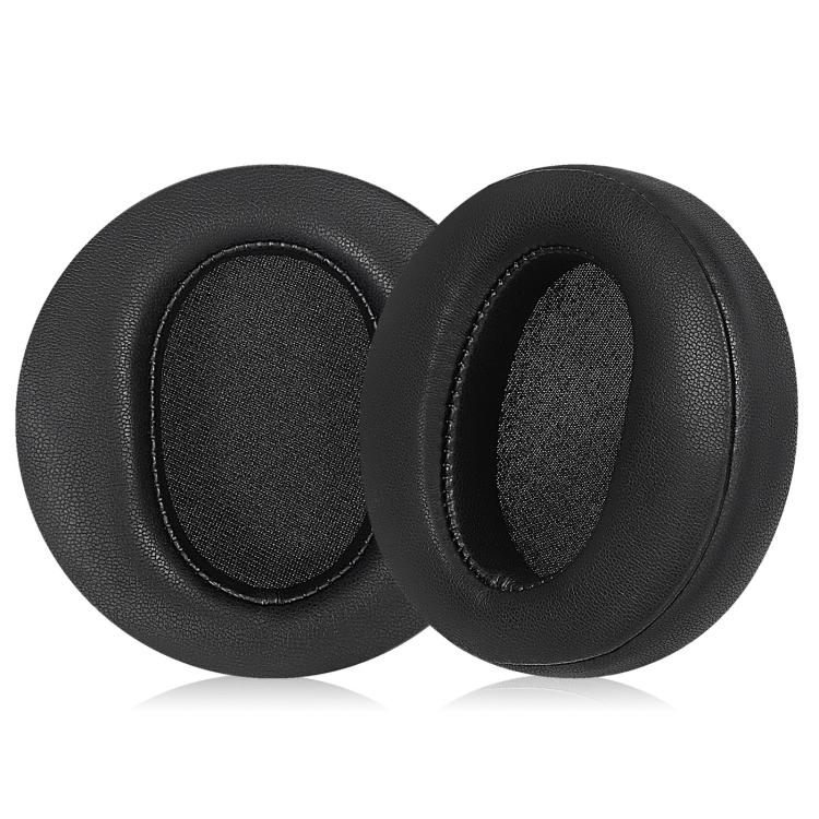 2pcs Ear Cushions for Edifier Fit900NB Headphones Soft Earpads Protein Leather Black - Earmuff & Pad by buy2fix | Online Shopping UK | buy2fix