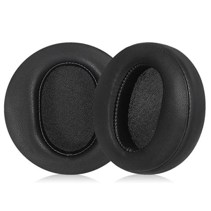 2pcs Ear Cushions for Edifier Fit900NB Headphones Soft Earpads Protein Leather Black - Earmuff & Pad by buy2fix | Online Shopping UK | buy2fix