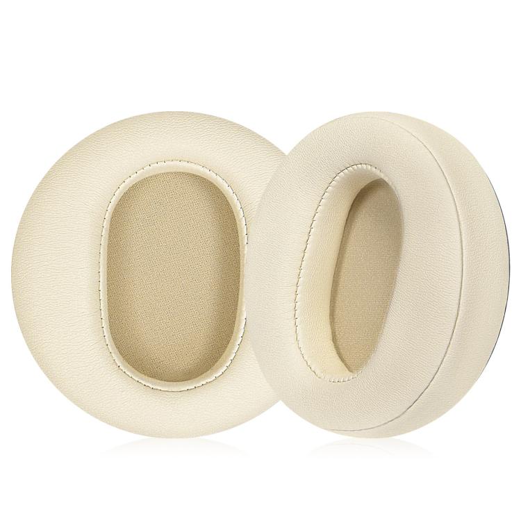 2pcs Ear Cushions for Edifier Fit900NB Headphones Soft Earpads Protein Leather White - Earmuff & Pad by buy2fix | Online Shopping UK | buy2fix