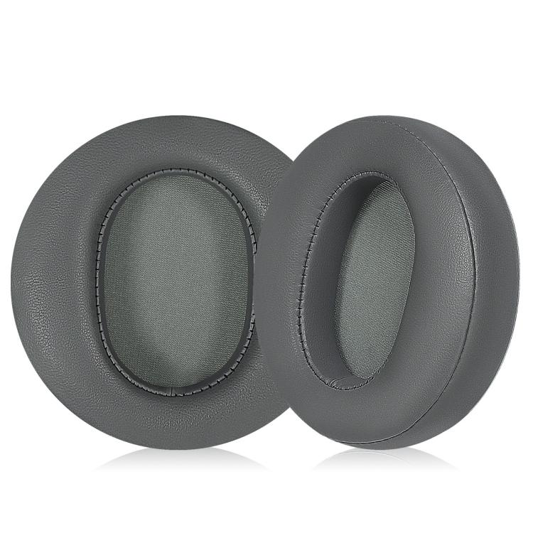 2pcs Ear Cushions for Edifier Fit900NB Headphones Soft Earpads Protein Leather Gray - Earmuff & Pad by buy2fix | Online Shopping UK | buy2fix