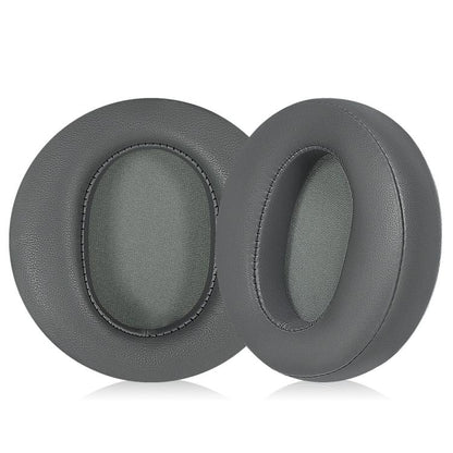 2pcs Ear Cushions for Edifier Fit900NB Headphones Soft Earpads Protein Leather Gray - Earmuff & Pad by buy2fix | Online Shopping UK | buy2fix