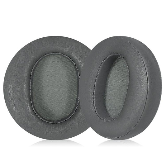 2pcs Ear Cushions for Edifier Fit900NB Headphones Soft Earpads Protein Leather Gray - Earmuff & Pad by buy2fix | Online Shopping UK | buy2fix