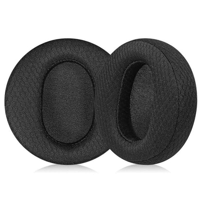 2pcs Ear Cushions for Edifier Fit900NB Headphones Soft Earpads Football Net Black - Earmuff & Pad by buy2fix | Online Shopping UK | buy2fix