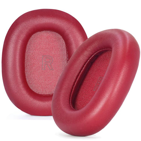 1pair Ear Pads For Bang & Olufsen Beoplay H95 ANC Headphones Genuine Lambskin Ear Cushions With Magnetic Attachment(Red)