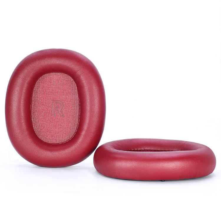 1pair Ear Pads For Bang & Olufsen Beoplay H95 ANC Headphones Genuine Lambskin Ear Cushions With Magnetic Attachment(Red) - Earmuff & Pad by buy2fix | Online Shopping UK | buy2fix
