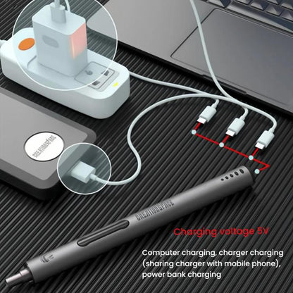 CREATIONSPACE CS0305A 31pcs Mini Rechargeable Electric Screwdriver Set - Screwdriver Set by CREATIONSPACE | Online Shopping UK | buy2fix