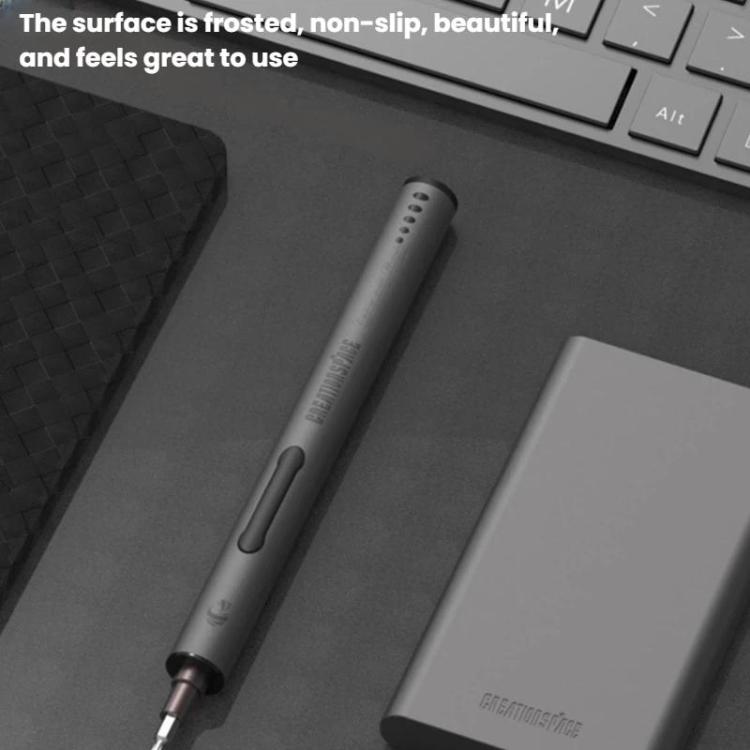 CREATIONSPACE CS0305A 31pcs Mini Rechargeable Electric Screwdriver Set - Screwdriver Set by CREATIONSPACE | Online Shopping UK | buy2fix