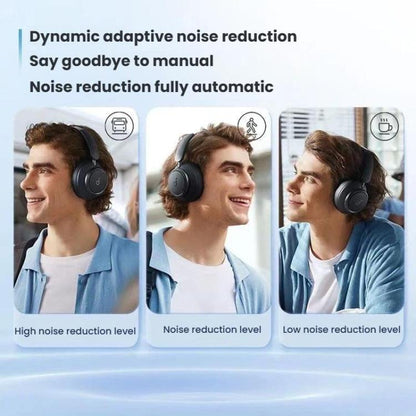 ANKER Soundcore Space Q45 Headband Wireless Bluetooth Headset(White) - Headset & Headphone by ANKER | Online Shopping UK | buy2fix