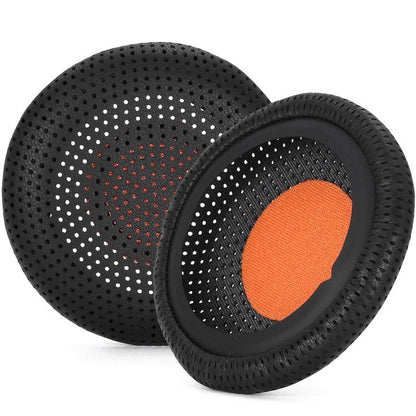 2pcs Ear Pads for Poly Blackwire 3310/3315/3320/3325 Series & C420/C215 Headsets(Black Orange) - Earmuff & Pad by buy2fix | Online Shopping UK | buy2fix