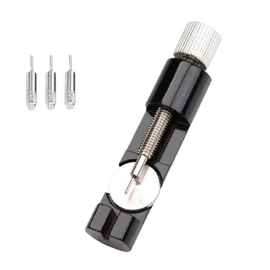 Watch Repair Tools Watch Band Length Adjustment Tool Band Remover With Elevated Platform Design(Black)