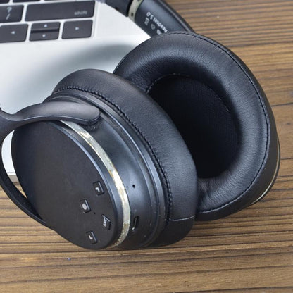 For Srhythm NC25/NC35 Headphones 2pcs Replacement Ear Cushions Ear Pads(Black) - Earmuff & Pad by buy2fix | Online Shopping UK | buy2fix