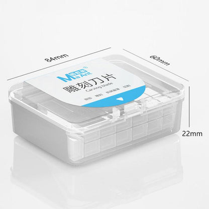 MaAnt M077 150pcs /Box Double-sided Flat Blade Cell Phone Repair Back Cover Removal Artistic Engraving Knife Blade, Spec: No. 11 - Others by MaAnt | Online Shopping UK | buy2fix