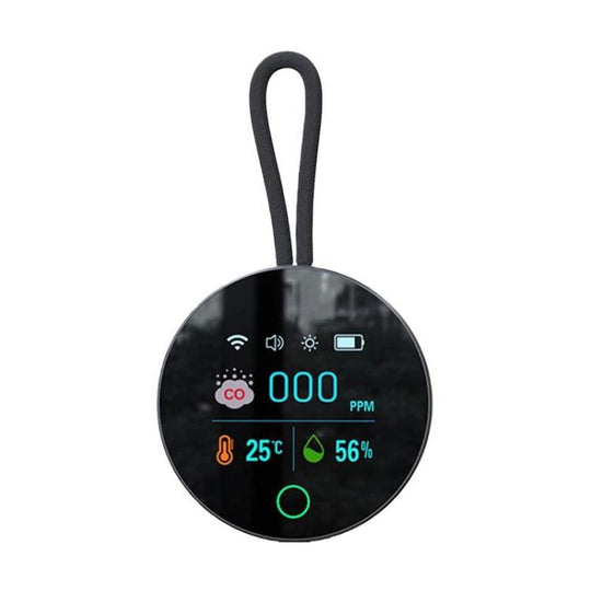 K5S Portable Digital Carbon Monoxide Detector Temperature And Humidity Detector