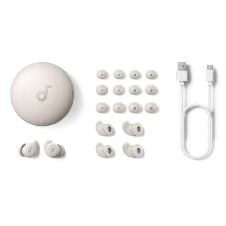 ANKER SoundCore Sleep A20 Wireless Bluetooth Noise Reduction Sleeping Earphones(Beige) - TWS Earphone by ANKER | Online Shopping UK | buy2fix