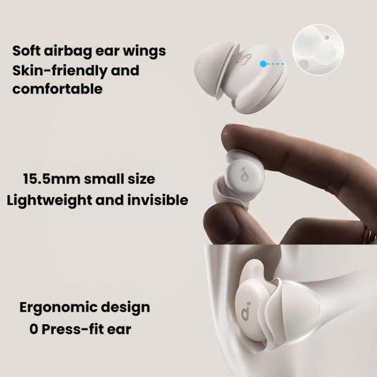 ANKER SoundCore Sleep A20 Wireless Bluetooth Noise Reduction Sleeping Earphones(Beige) - TWS Earphone by ANKER | Online Shopping UK | buy2fix