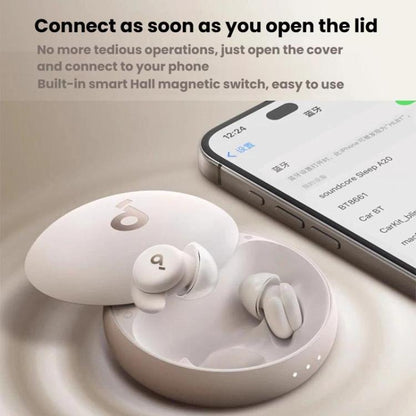 ANKER SoundCore Sleep A20 Wireless Bluetooth Noise Reduction Sleeping Earphones(Beige) - TWS Earphone by ANKER | Online Shopping UK | buy2fix