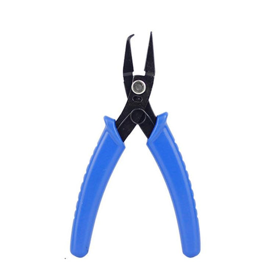 Hook Pliers DIY Jewelry Making Tools High Carbon Steel Head & Anti-Slip PVC Handle