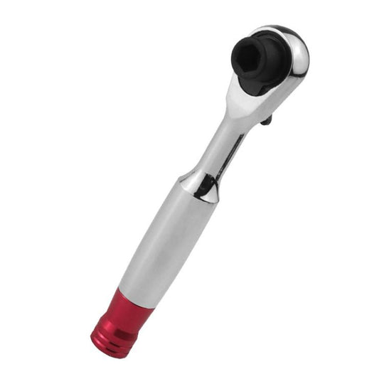 Reversible Magnetic Ratchet Screwdriver, Style: Smooth Handle Bit