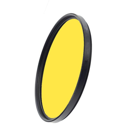JSR DSLR Camera Round Color Filter Camera Digital Filters, Size: 43mm(Yellow)