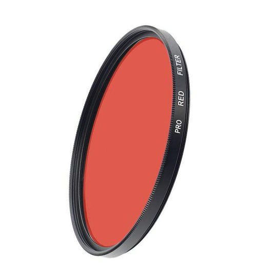 JSR DSLR Camera Round Color Filter Camera Digital Filters, Size: 82mm(Red)