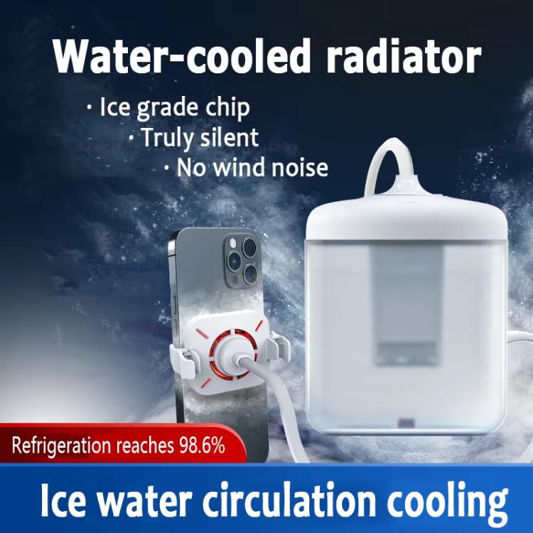 S2 Water Cooling  Mobile Phone Radiator Back Clip Type Game Live Cooler(Need Add Ice) - Cooling Fan Radiator by buy2fix | Online Shopping UK | buy2fix