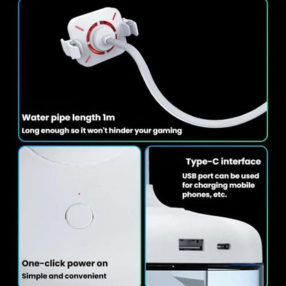 S2 Water Cooling  Mobile Phone Radiator Back Clip Type Game Live Cooler(Need Add Ice) - Cooling Fan Radiator by buy2fix | Online Shopping UK | buy2fix