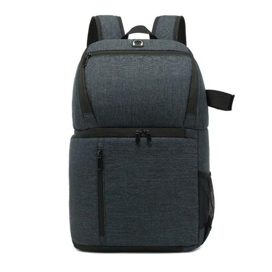 Large-Capacity Multi-Functional DSLR Camera Bag Waterproof Photography Backpack(Blue)