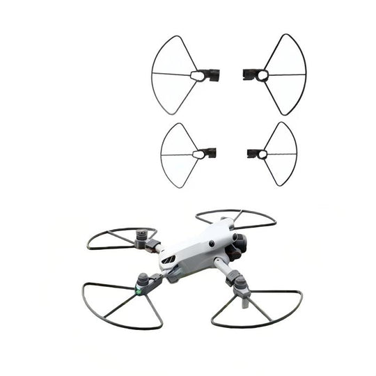 For DJI Mini 5 Pro Propeller Guards Anti-Collision Protective Bumper Ring Black