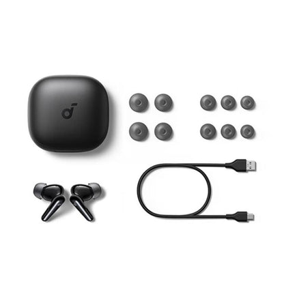 ANKER SoundCore Liberty 5 Active Noise Reduction Bluetooth Wireless Earphones(Black) - Bluetooth Earphone by ANKER | Online Shopping UK | buy2fix