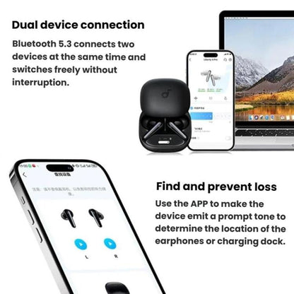 ANKER SoundCore Liberty 4 Pro Bluetooth Wireless Earphones(Black) - Bluetooth Earphone by ANKER | Online Shopping UK | buy2fix