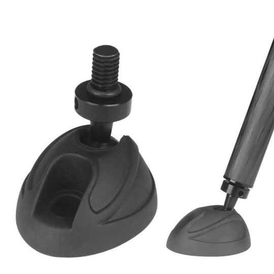 BEXIN GSF60 Single Tripod Non-slip Foot Pad SLR Camera Universal 3/8 inch Screw Monopod Base