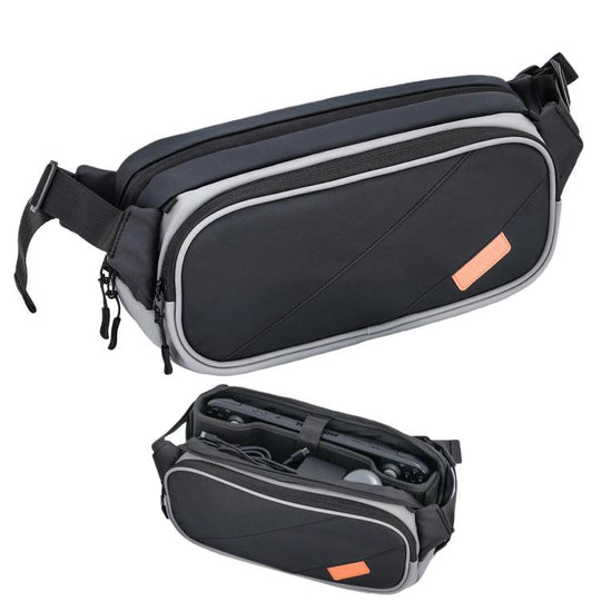 STARTRC GAMES Console Crossbody Bag Pocket PC Shoulder Storage Bag(Black Gray)