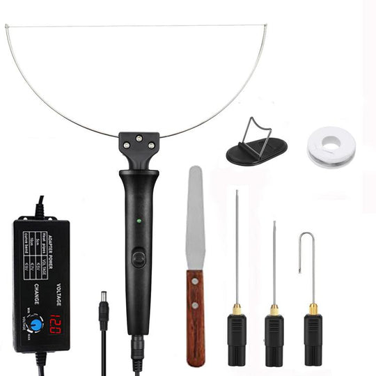 9pcs /Set 18W Electric Foam Plastic Heated Cutting Machine(EU Plug)