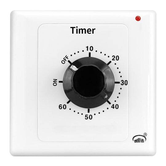 60min 15A Countdown Timer Switch Socket With Power Indicator & Normally Open Function