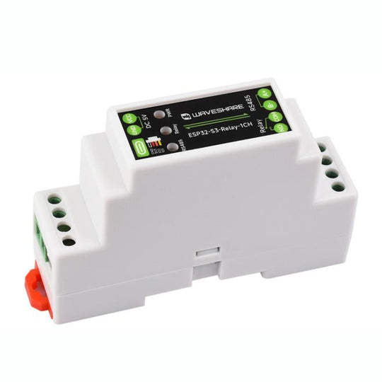 WAVESHARE ESP32-S3-Relay-1CH Industrial Control Board WiFi Network Relay Supporting WiFi / Bluetooth With Multiple Isolation Protection Circuits