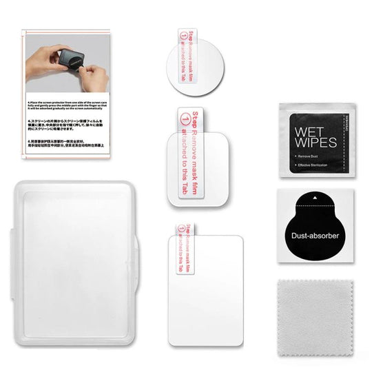 For DJI Osmo Action 6 Tempered Glass Screen Protector HD Clear Lens Film Kit 1-Pack