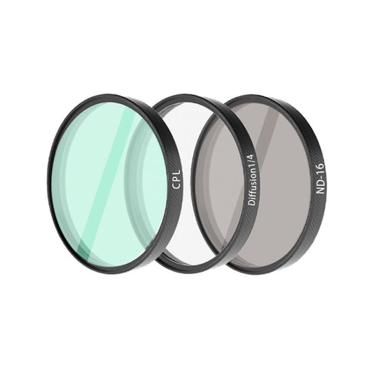 For DJI Osmo Action 6 Camera Lens Filter CPL+ND16+Diffusion1/4