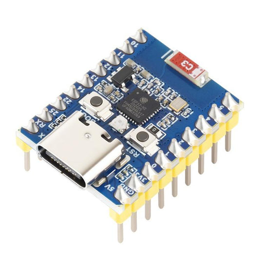 WAVESHARE ESP32-H2-Zero-M With Pin Mini Development Board Support Bluetooth / Zigbee / Thread Wireless Communication