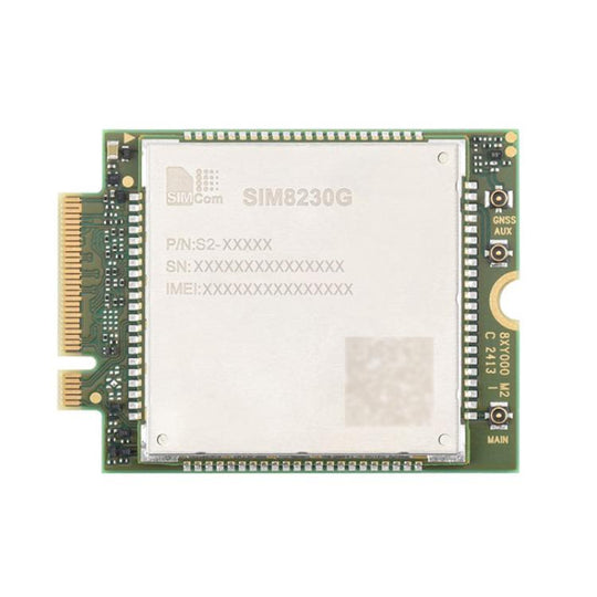 WAVESHARE SIM8230G-M2 Qualcomm Snapdragon X35 CoreXpress RedCap Module Smart Gateway Development Board